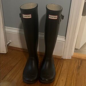 Hunter Classic Black Tall Boots